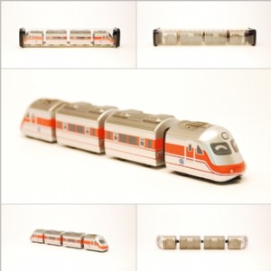 鐵支路 Q版迴力小列車 E1000 PP自強號列車組 (